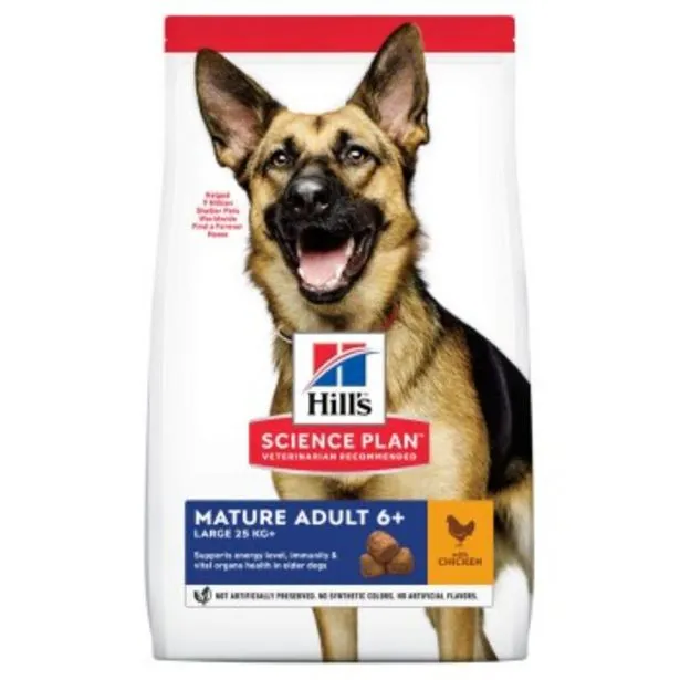 science plan mature adult grand chien âgé au poulet 18 kg