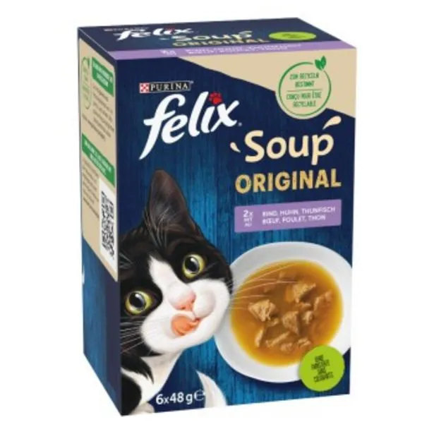 soup 6x48g bœuf, poulet, thon