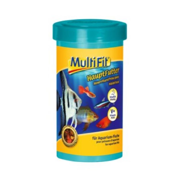 Nourriture principale pour poissons d'aquarium 250 ml