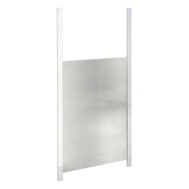 Porte coulissante en aluminium 30 x 40 cm