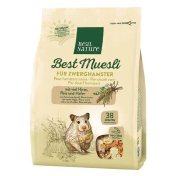 "best muesli" pour hamsters nains 500 g