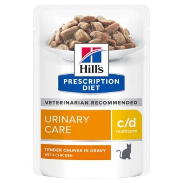 Prescription Diet c/d Multicare Urinary Care Volaille 12x85 g