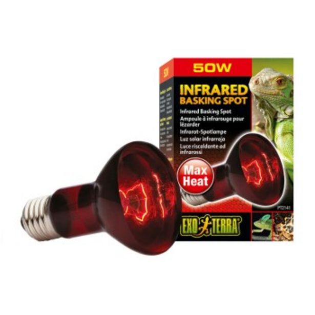 Lampe spot infrarouge Exo Terra Heat GL 50 W