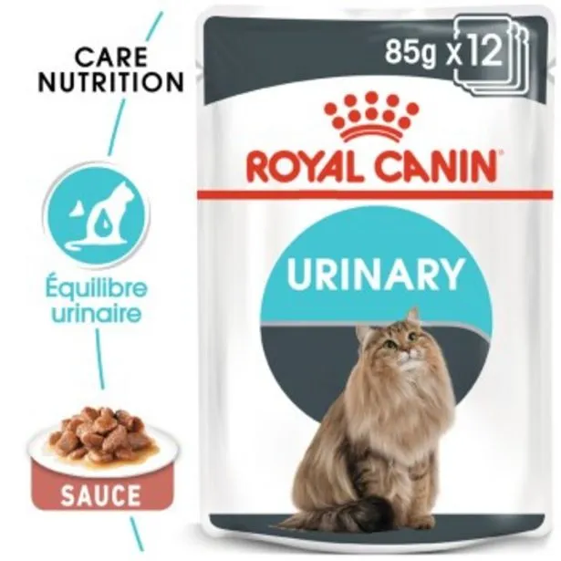 urinary care nourriture humide chat 12 x 85 g