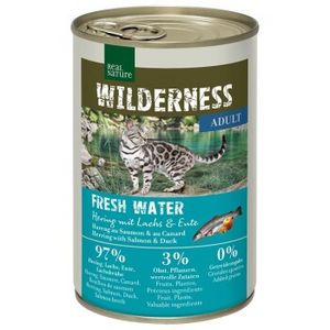 WILDERNESS Adulte 6x400 g Fresh Water Hering au saumon et au canard offre à 18€ sur Maxi Zoo