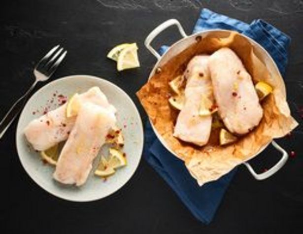 Coeurs de filets de merlu blanc du Cap surgelés offre à 5,65€