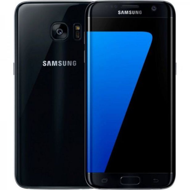 Samsung Galaxy S7 EDGE 32GB SM-G935F NFC LTE Téléphones Mobiles / Smartphones (Noir) (Noir) offre à 149,99€