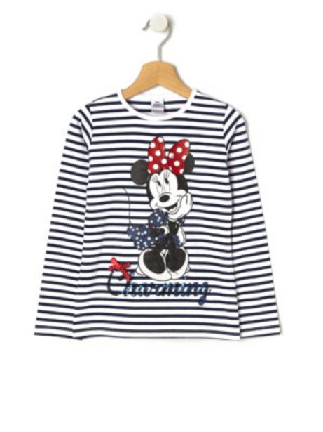 T-shirt à manches longues avec imprimé Minnie Mouse - Prénatal offre à 17,99€