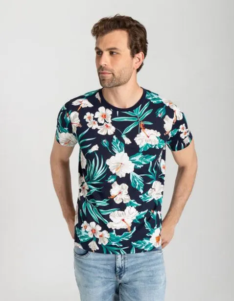 t-shirt - motif floral