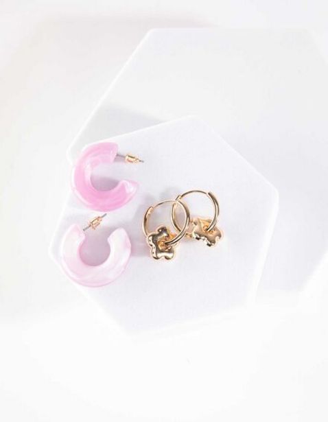 des boucles d'oreilles - Lot de 2