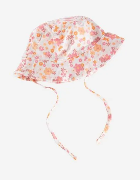 chapeau d’été - motif floral