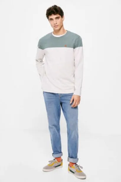 pull col rond color block