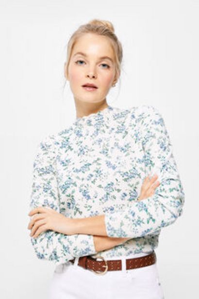 Pull Fleur Bouquet Coton