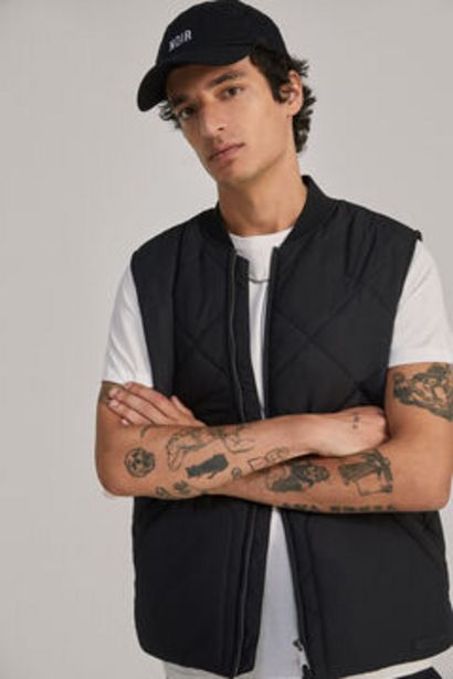 Gilet matelassé col bomber