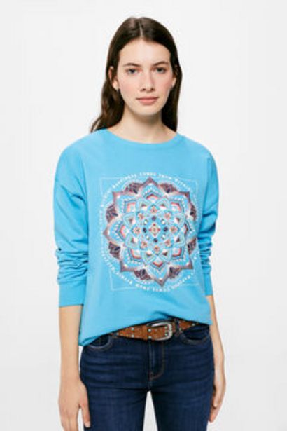 Sweat-shirt Fleur Mandala