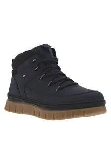 Bottines en simili cuir bleu marine... offre à 99,95€ sur CCV