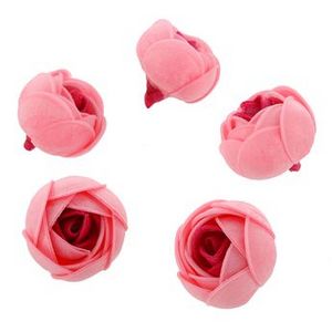 Décor en azyme : 5 fleurs bicolores rose et rose pâle 4,2 cm offre à 6,99€ sur Alice Délice