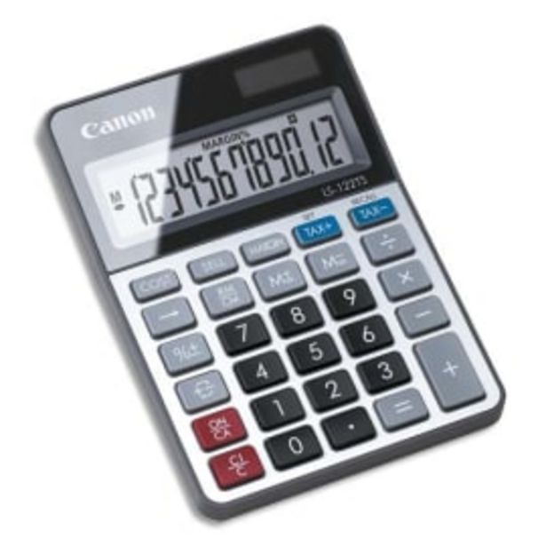 CANON Calculatrice nomade LS-122TS 12 chiffres 2470C002AA photo du produit offre à 11,58€