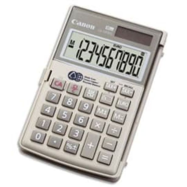 CANON Calculatrice de poche 10 chiffres LS10TEG 4422B002AA photo du produit offre à 5,75€