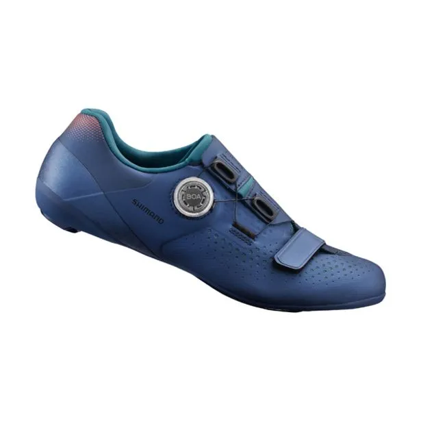 shimano chaussures route rc500 dame bleu navy taille  38