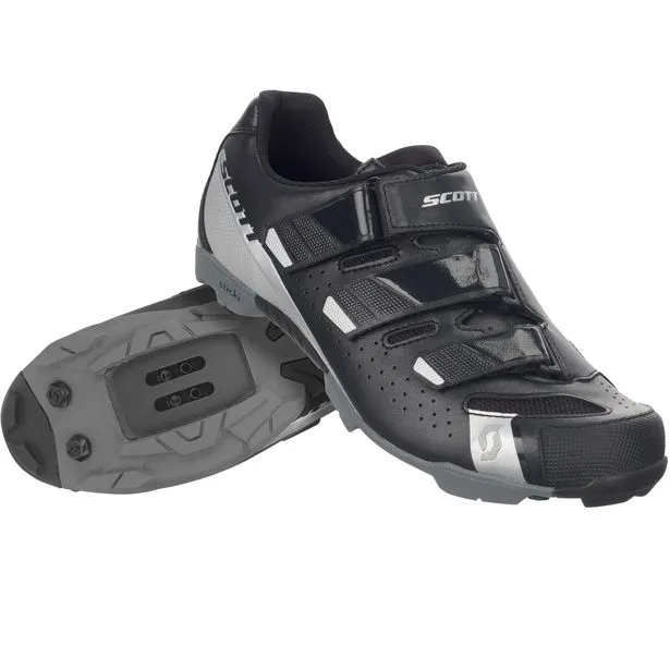 scott chaussure mtb comp rs black/silver taille  45.0