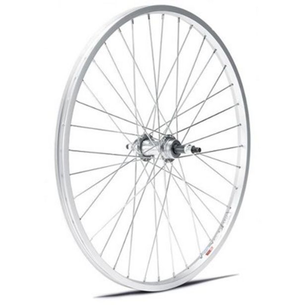 ROUE ARRIÈRE 26'' À ÉCROU JANTE CYBER 10 ALUMINIUM