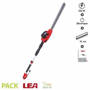 LEA - Taille haie électrique sur perche 550w 41cm longueur 2,6m lea le35055-48dl offre à 99,89€ sur Truffaut