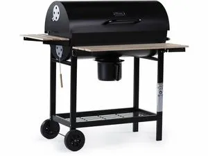 HABITAT ET JARDIN - Barbecue charbon de bois "king" - 95 x 63 x 105 cm - noir offre à 119€ sur Truffaut