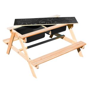 SUNNY - Sunny dual top 2.0 table sable et eau / pique nique en bois offre à 91€ sur Truffaut