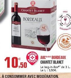 FRUIT  CHANTET BLANET BORDEAUX  10,50