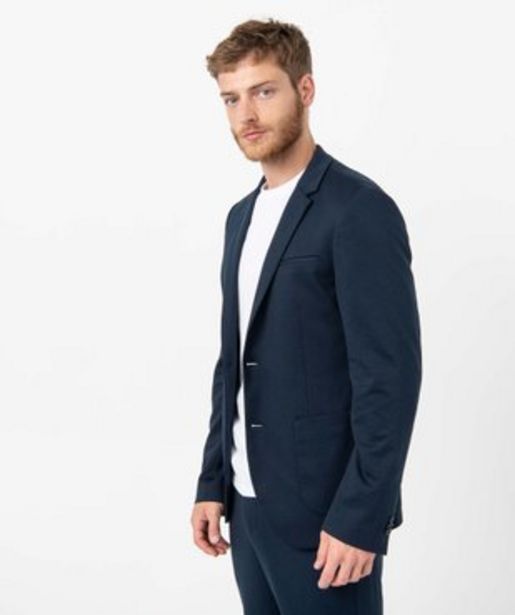 Veste de costume homme en matière stretch vue1 - GEMO (HOMME) - GEMO offre à 59,99€ sur Gémo