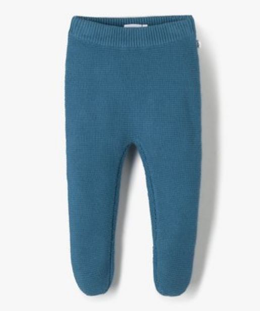 Pantalon bébé à pieds en maille tricotée - LuluCastagnette vue1 - LULUCASTAGNETTE - GEMO offre à 4,99€ sur Gémo