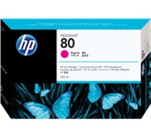 HP 80 cartouche d'encre DesignJet magenta, 350 ml offre à 234,9€ sur HP