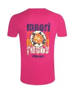 FLOWER TEE SHIRT OTAGO RASPBERRY SORBET offre à 29€ sur Otago Rugby