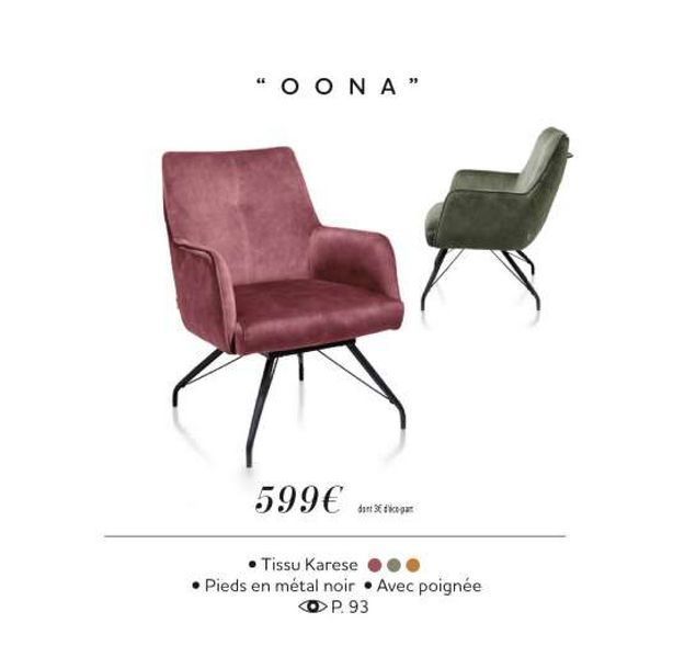 Oona offre à 599€