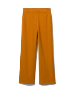 Pantalon femme Olive taille haute jaune offre à 25€ sur Hema