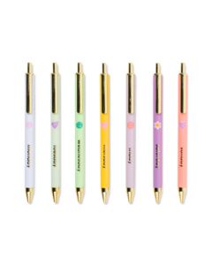 7 stylos à bille - semaine offre à 6,5€ sur Hema