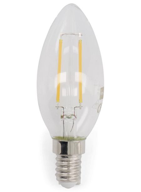 Ampoule LED 25W - 250 lumens - bougie - transparent offre à 1€ sur Hema