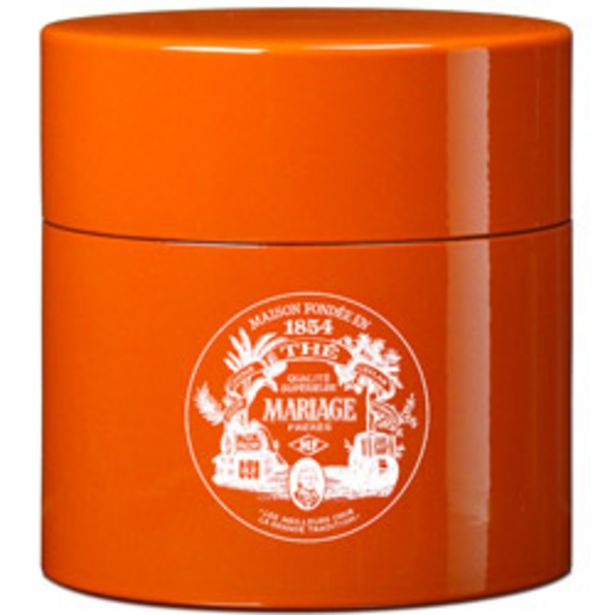 TEA PARTY - Boîte à thé vide laquée orange offre à 25€ sur Mariage Frères