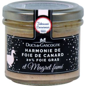 Harmonie de foie gras et magret fumé (20% foie gras) offre à 6,95€ sur Ducs de Gascogne