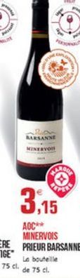 RARSANNE MINERVOUS  3,15