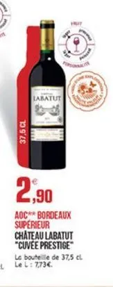 labatut  37,5 cl  2,90