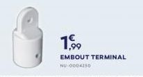 1.6 EMBOUT TERMINAL  NU 000410