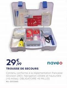 trousse de secours