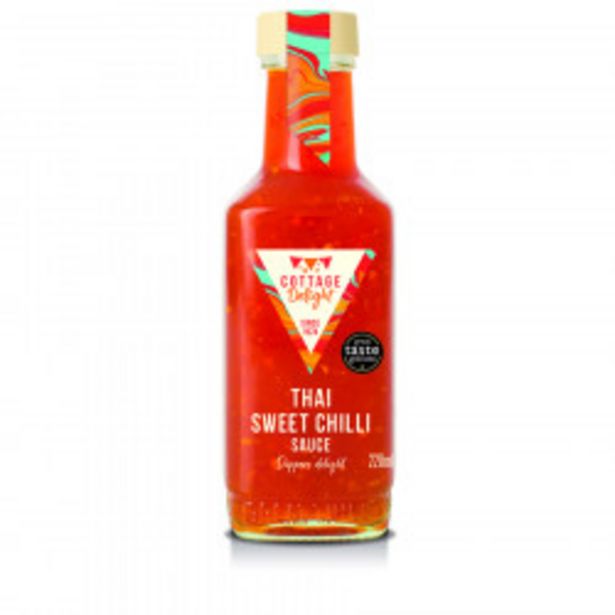 Sauce Thai Sweet Chilli Cottage Delight 220ml offre à 4,42€ sur Le Comptoir irlandais