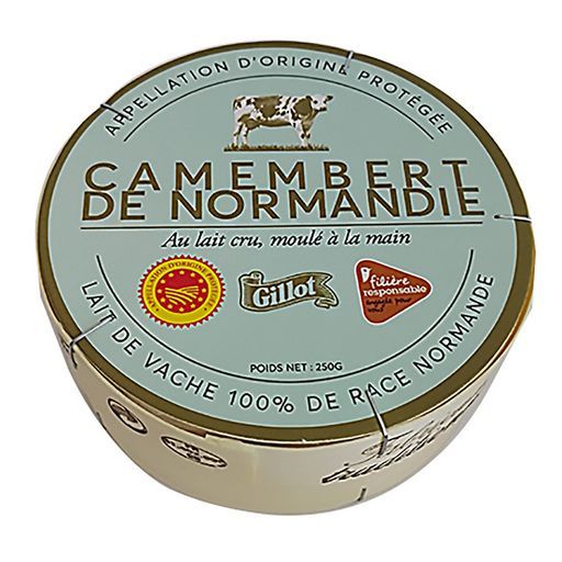 Camembert de normandie AOP filiere responsable auchan offre à 3,59€