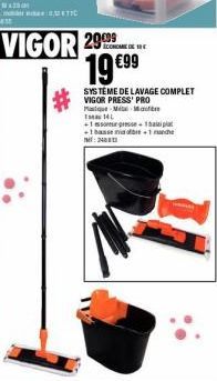 1110  VIGOR 2999  ROCHES  1999  #  SYSTEME DE LAVAGE COMPLET VIGOR PRESS' PRO queMate Tas L +11 -1 hassel  2016