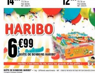 Bonbons Haribo offre à 99€