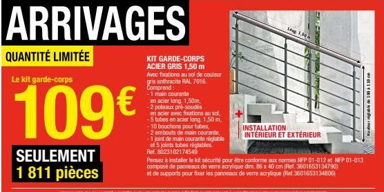 ARRIVAGES  Lag 1,50  109  TOPONE