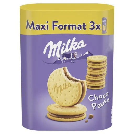 biscuits choco pause milka